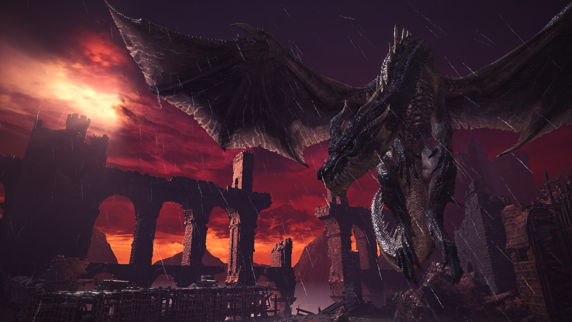 Fatalis, the Legendary Black Dragon, storms into Monster Hunter World: Iceb...
