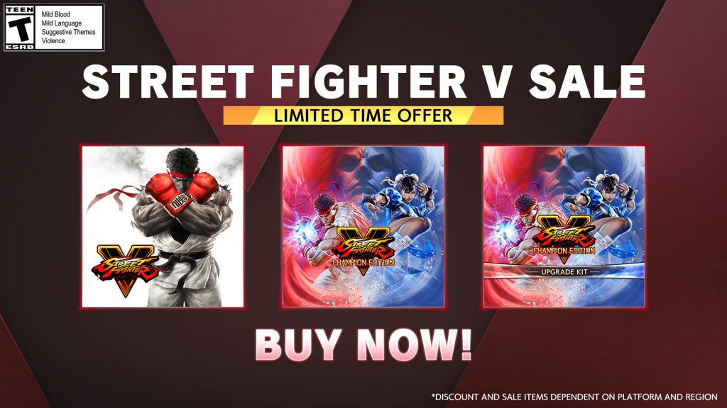 Street Fighter V Champion Edition - PS4 - Brand New | Factory Sealed