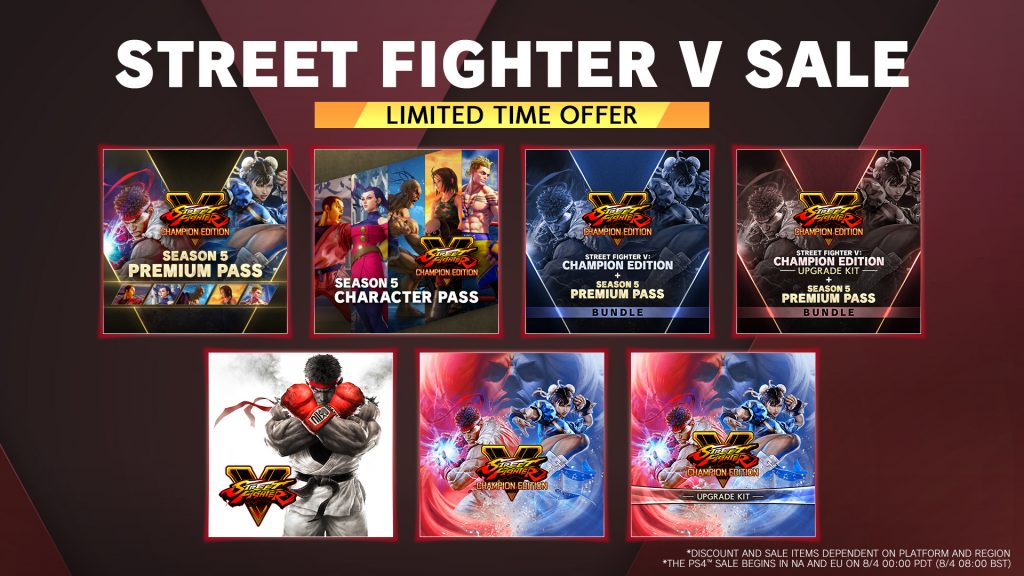 Street Fighter™ V: Champion Edition Upgrade Kit + Season 5 Premium Pass  Bundle