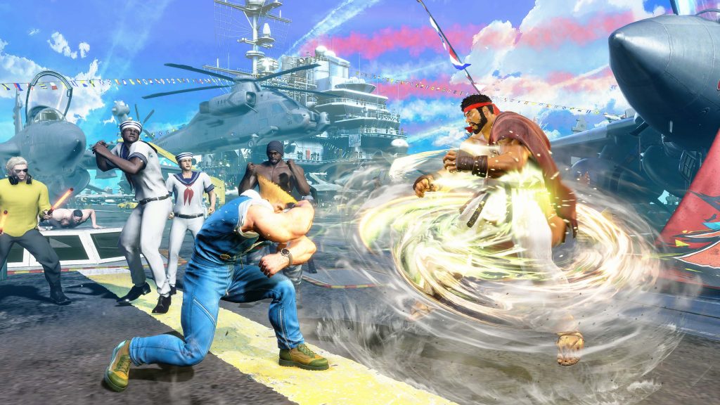 Ultra Street Fighter IV - PS4 Guile sonic boom glitch - video