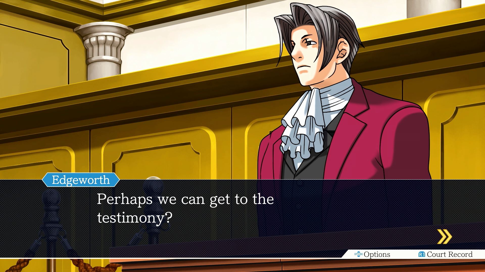 Ace Attorney Message Board Miles Edgeworth