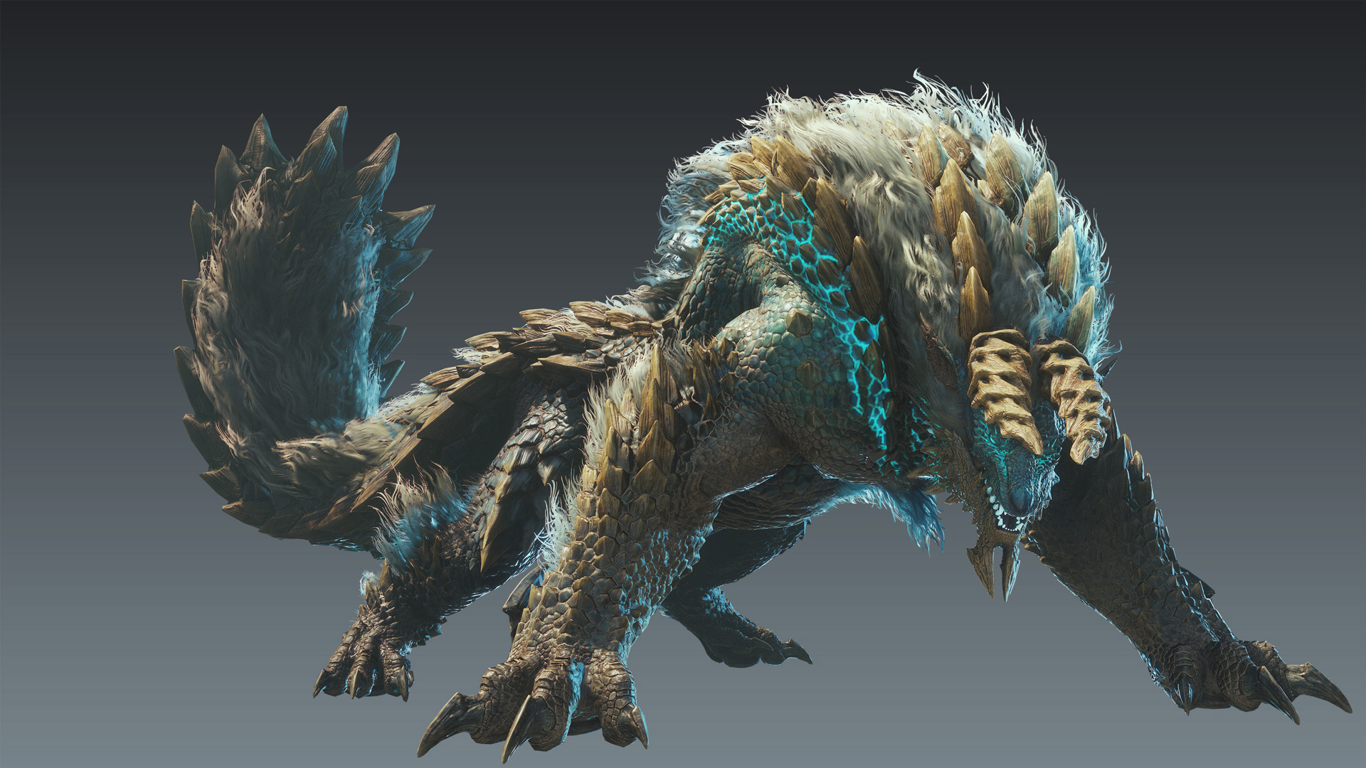 Ah, Zinogre. took you long enough to make your way to the New World, huh? 