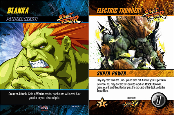 BLANKA Street Fighter 4 Arcade Edition Playing Card Japnane