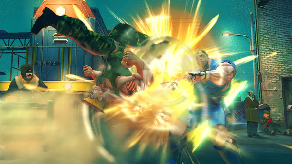 Ultra Street Fighter IV - PS4 Guile sonic boom glitch - video