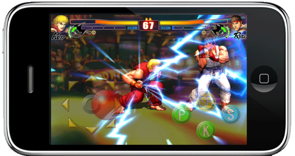 Capcom News Mobile, fighter street mobile 