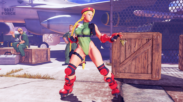 Cammy's stage from Super Street Fighter 2 reimagined for Street Fighter 5