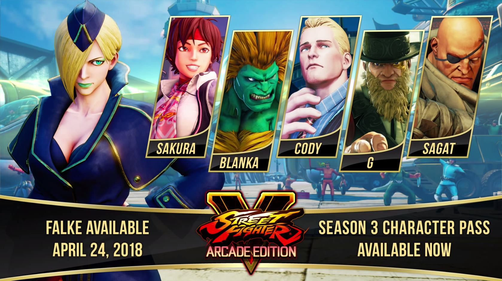 Street Fighter V character pass