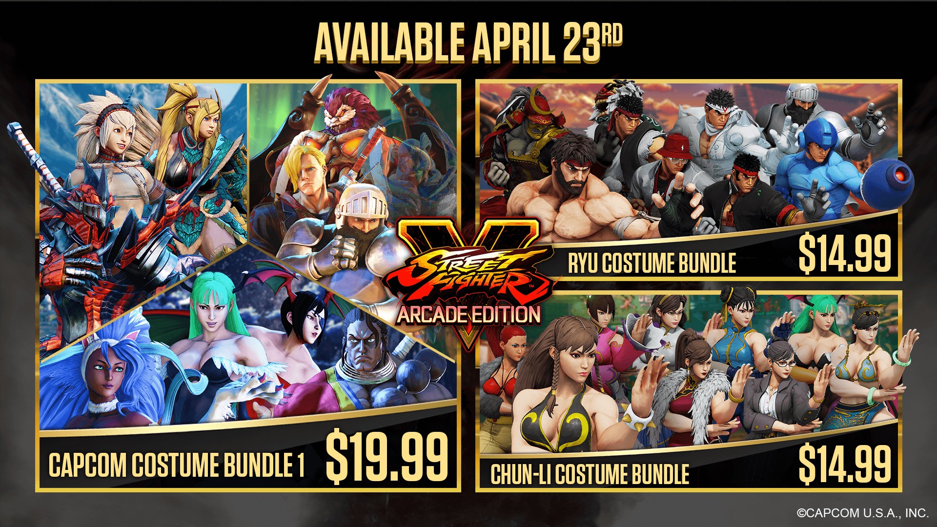 Get to Meet the Characters of Street Fighter 5!