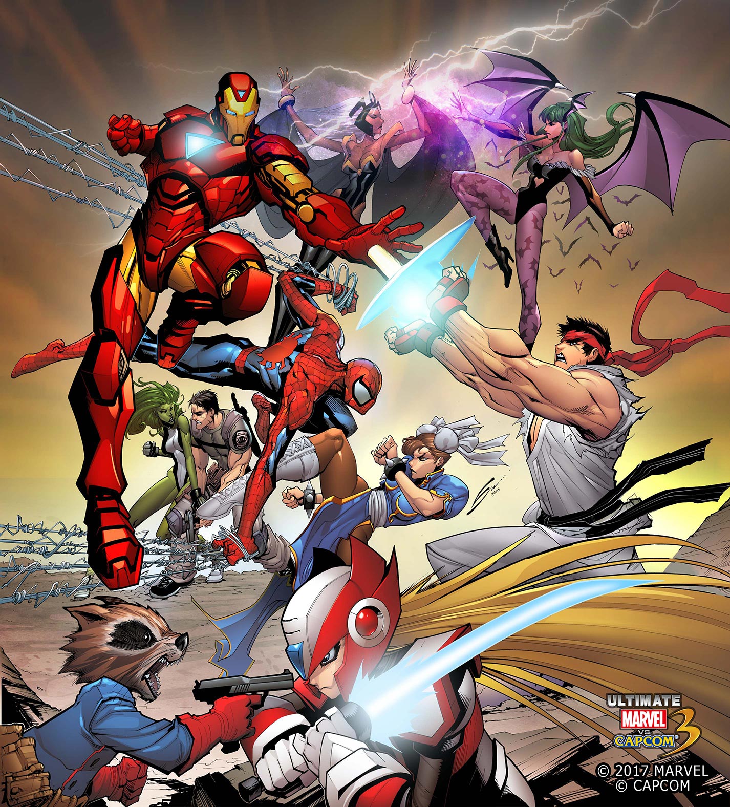 Ultimate Marvel Vs Capcom 3 Artwork 9226