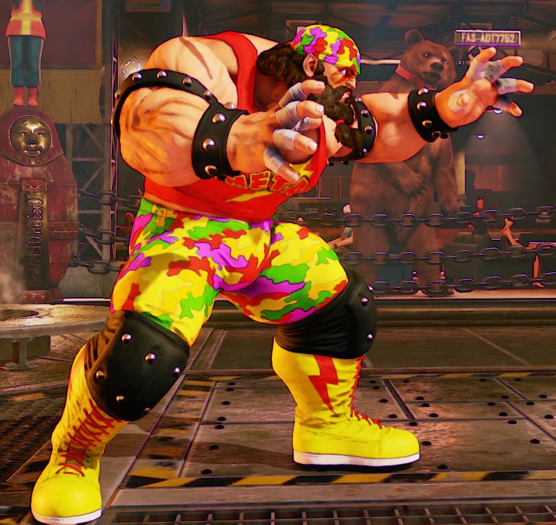 Zangief confirmado para Street Fighter V